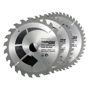 TCT Triple Chip Grind Circular Saw Blade, 255 X 30mm, 100T (31978) | Draper Tools