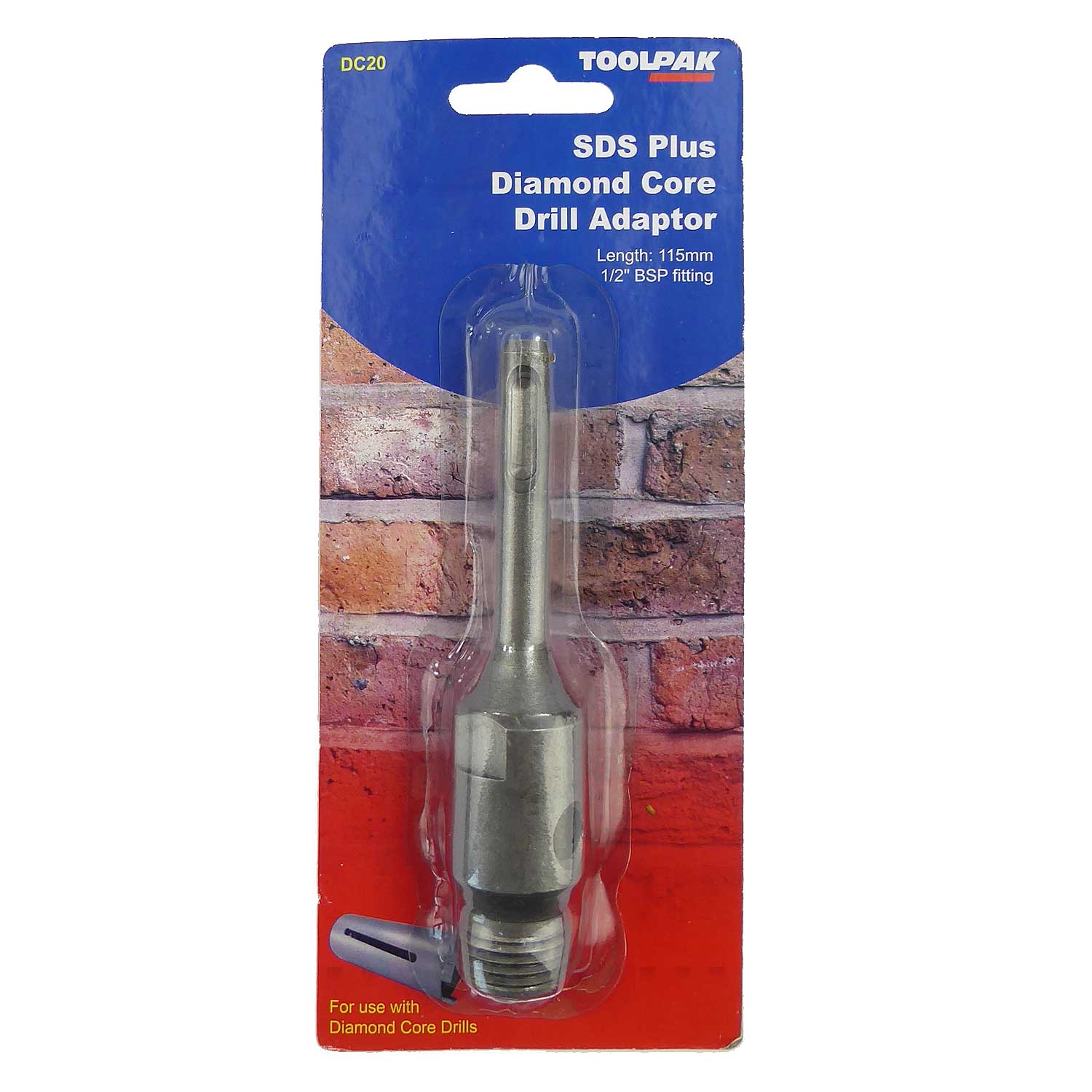115mm SDS Plus Core Adaptor