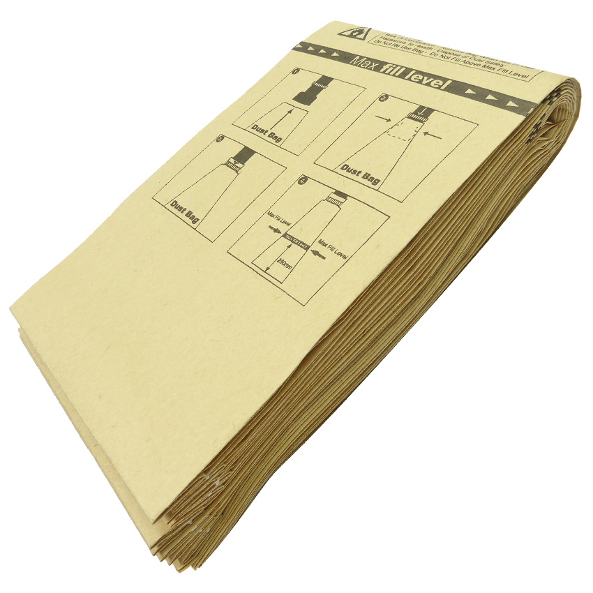 HT8 Disposable Floor Sander Paper Dust Bag - Pack of 50