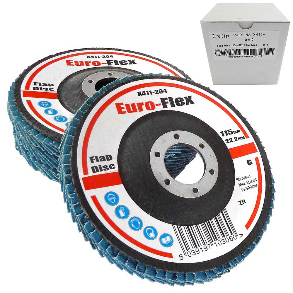 115mm Zirconium Flap Disc 60 Grit