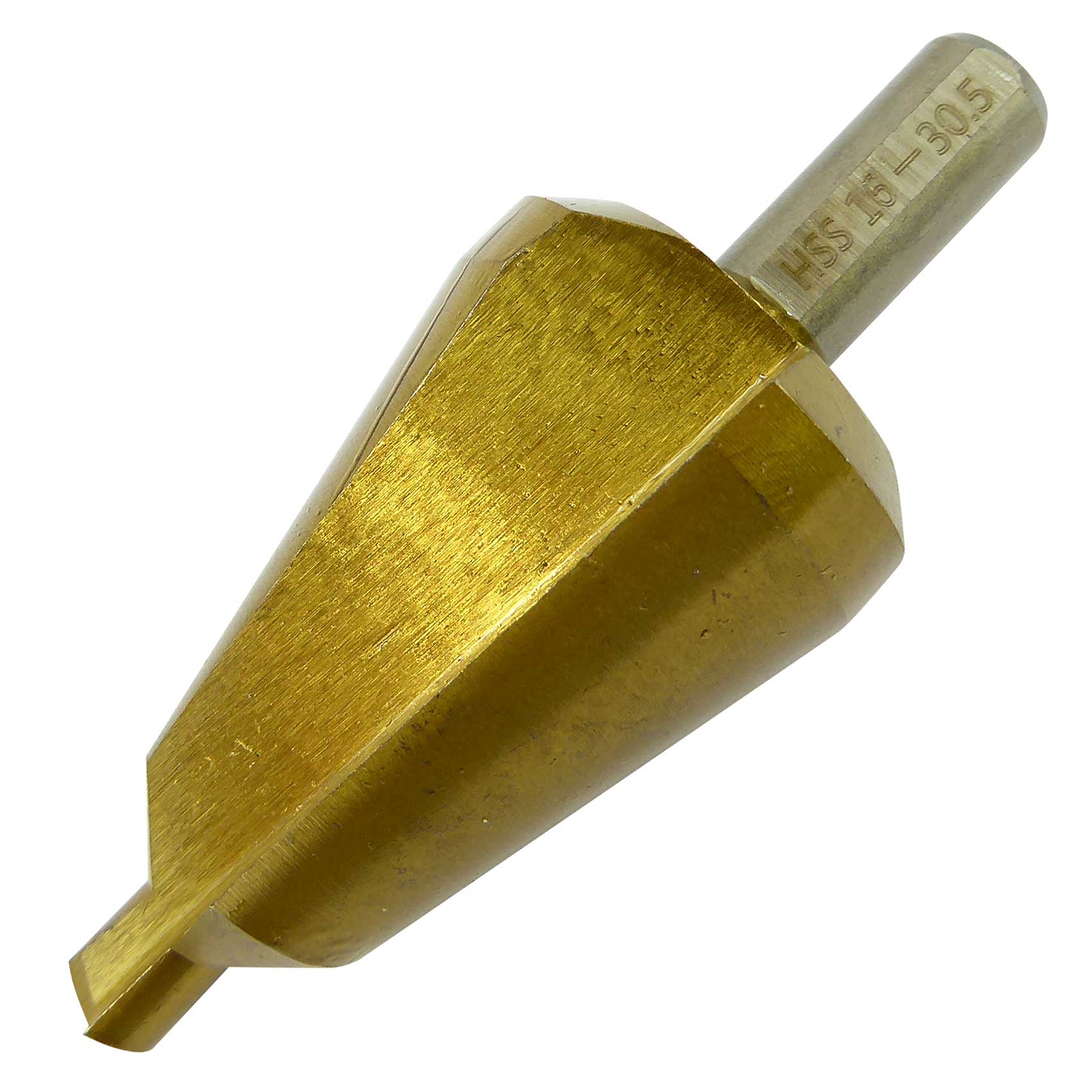 16-30.5mm HSS Cone Cutter TiN Coated